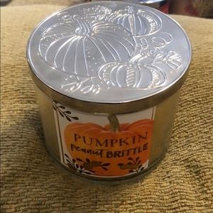 Bath&Body Works Pumpkin Peanut Brittle Candle